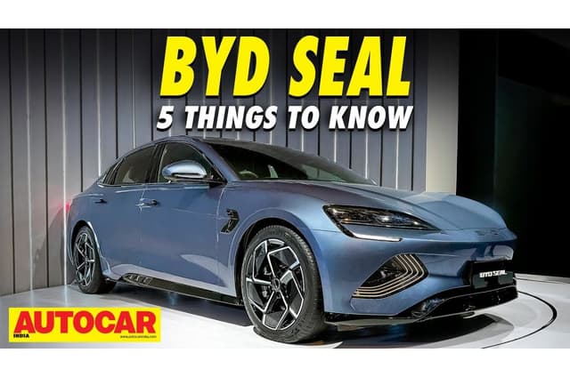 BYD Seal EV first look video 